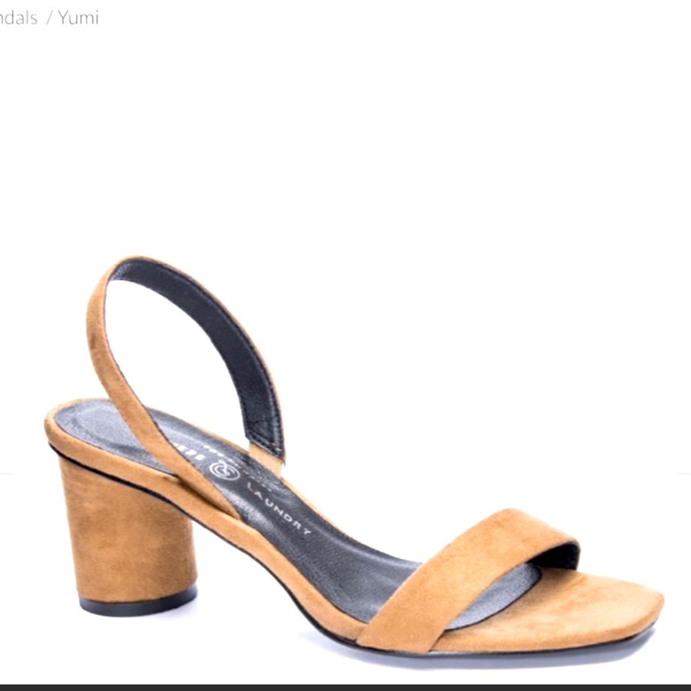 Chinese Laundry Size 5.5 Sling back Sandals Tan